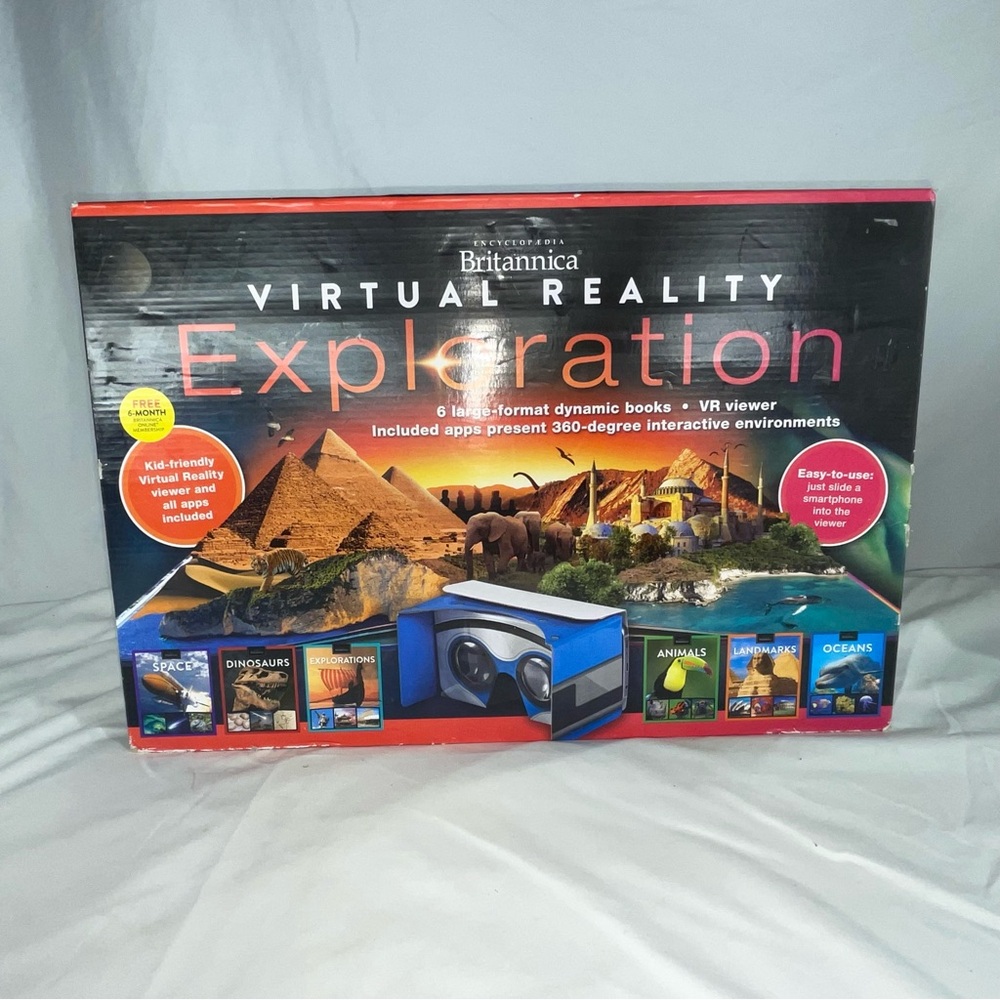 BNIB Encyclopedia Britannica Virtual Reality Exploration Set